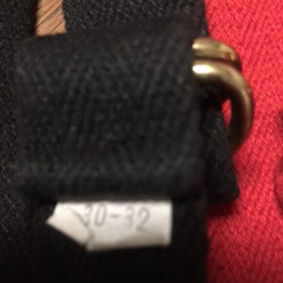 Bundle of Two Vintage Polo Cotton Webbing Belts - Picture 7 of 9